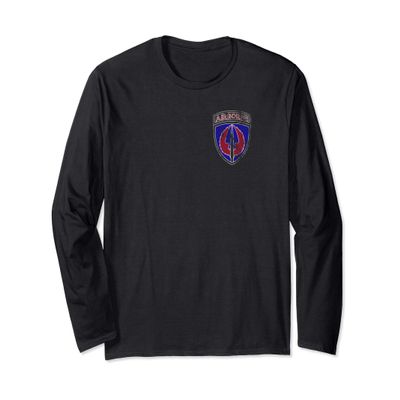 160th SOAR - USASOAC - Nightstalkers Distressed Worn Look Long Sleeve T-Shirt