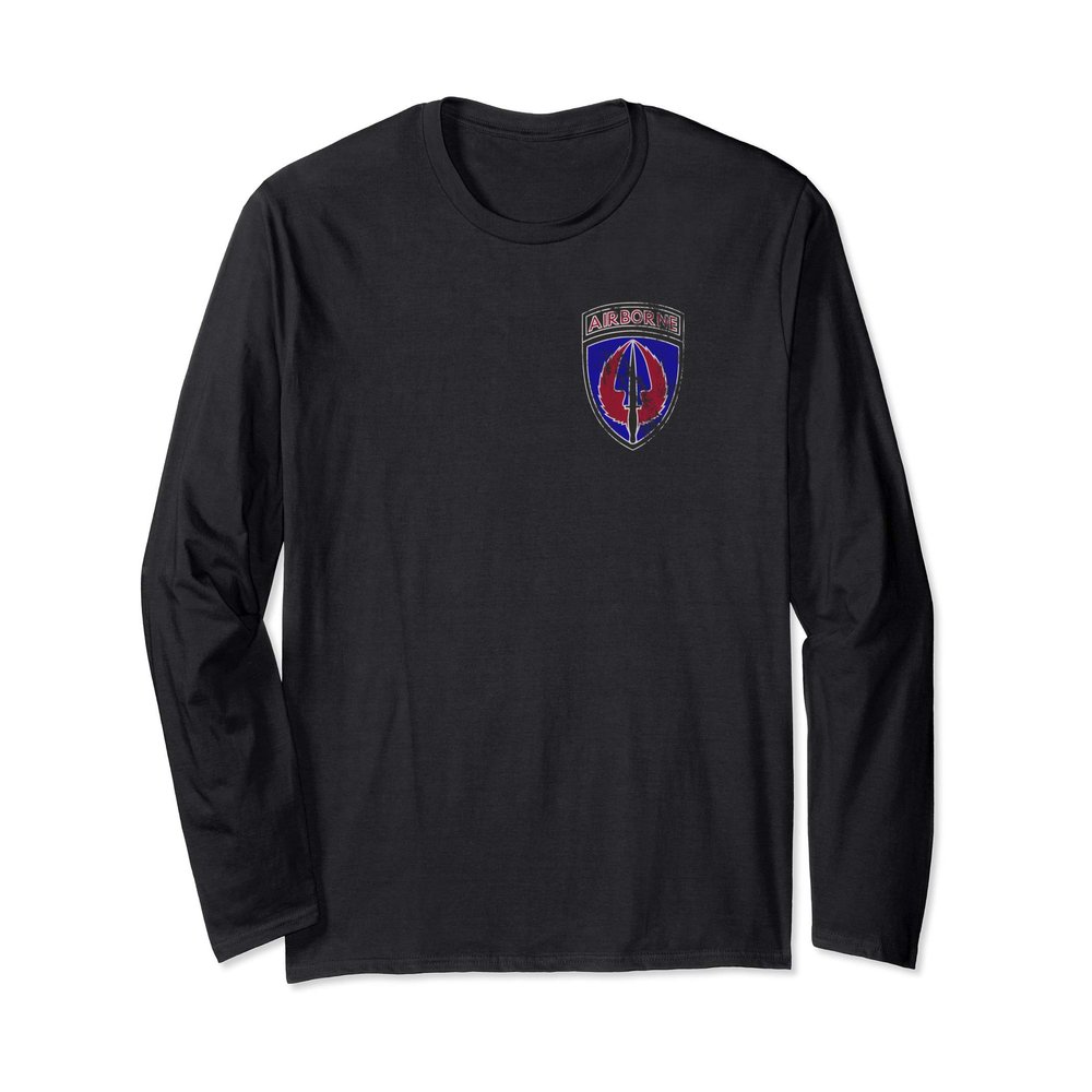 160th SOAR - USASOAC - Nightstalkers Distressed Worn Look Long Sleeve T-Shirt