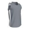 Champro Unisex-Youth Miler Track and Field Jersey, Silver/White, Youth Small view 1
