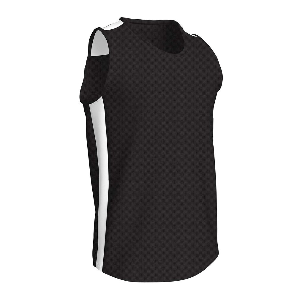 Champro Miler Track Jersey Black/White
