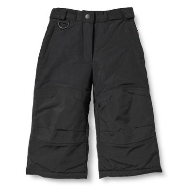 Amazon Essentials Girls' Water-Resistant Ski & Snow Pants, Black, Small