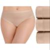 Vanity Fair Women's Comfort Where It Counts No Ride Up Panties, Hi Cut-3 Pack-Neutral, 8 view 1