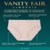 Vanity Fair Women's Comfort Where It Counts No Ride Up Panties, Hi Cut-3 Pack-Neutral, 8 view 2