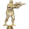 Crown Awards Paintball Trophy, 13" Gold Cup Paintball Trophies with Custom Engraving, 5 Pack view 2