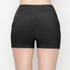 ALWAYS Women's 3" Yoga Shorts - Premium Soft Tummy Control Workout Stretch Solid Leggings Pants with Pockets Black S view 4