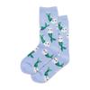 Hot Sox Unicorn Kids Socks, Periwinkle, 1 Pair, Large/X-Large view 1