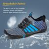 WateLves Water Shoes Mens Womens Beach Swim Shoes Quick-Dry Aqua Socks Pool Shoes for Surf Yoga Water Aerobics (B/Blue Gray, 44) view 3