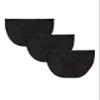 Vanity Fair Women's Illumination String Bikini Panties, Silky Stretch & Satin Trim, 3 Pack-Midnight Black, 7 view 1
