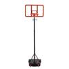 Hathaway Top Shot 79-in Portable Basketball Hoop System for Kids & Adults  Adjustable Height with Fillable Base, Steel Rim & Weather-Resistant Backboard for Indoor & Outdoor Use  White view 1