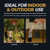 Hathaway Top Shot 79-in Portable Basketball Hoop System for Kids & Adults  Adjustable Height with Fillable Base, Steel Rim & Weather-Resistant Backboard for Indoor & Outdoor Use  White view 3