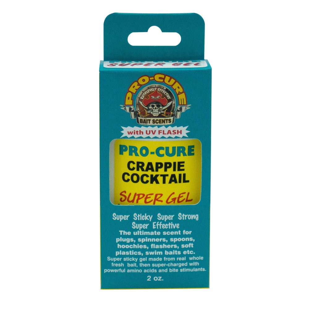 Pro-Cure Crappie Cocktail Super Gel, 2 Ounce