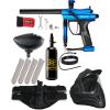 Action Village Kingman Spyder Fenix Legendary Paintball Gun Package Kit (Gloss Blue)