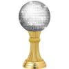 Crown Awards Disco Ball Trophy, 13" Gold Cup Glimmer Ball Dance Trophies with Custom Engraving, 10 Pack Prime view 2