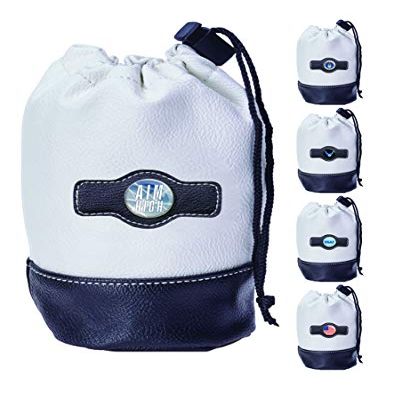 Clip Wipes Air Force Golf Pouch with Drawstrings (White-Aim High)