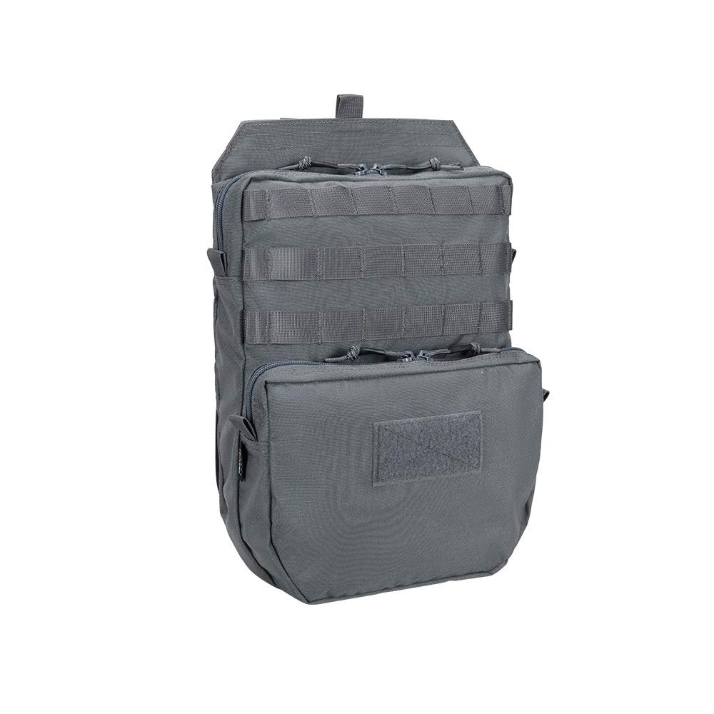 EXCELLENT ELITE SPANKER Tactical MOLLE Hydration Pack for 3L Hydration Water Bladder Molle Vest Accessory (Grey)