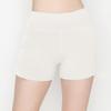 ALWAYS Women's 3" Yoga Shorts - Premium Soft Tummy Control Workout Stretch Solid Leggings Pants with Pockets Ivory S view 2