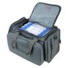 OSAGE RIVER Deluxe Tackle Bag with 4 Tackle Box Organizers, Heavy Duty Fishing Tackle Storage, Grey view 2