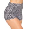 ALWAYS Women Workout Yoga Shorts - Premium Soft Solid Stretch Cheerleader Running Dance Volleyball Short Pants Houndstooth 2007 M view 1