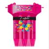 LSTYLE Dart Case: Krystal One Hard Plastic Dart Set Holder for Soft Tip and Steel Tip Darts - Fallon Sherrock - Autism Awareness - Pink view 1
