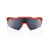 100% Speedcraft SL Sport Performance Sunglasses - Sport and Cycling Eyewear (Soft TACT Coral - Smoke) view 2