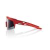 100% Speedcraft SL Sport Performance Sunglasses - Sport and Cycling Eyewear (Soft TACT Coral - Smoke) view 3