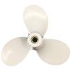 ARKDOZA 3 Blades Aluminum Propeller for Yamaha 6A/B/8A/B Diameter 9 inch Pin Drive (9 (Dia) x 7 1/2 (Pitch)) view 1