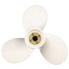 ARKDOZA 3 Blades Aluminum Propeller for Yamaha 6A/B/8A/B Diameter 9 inch Pin Drive (9 (Dia) x 7 1/2 (Pitch)) view 3