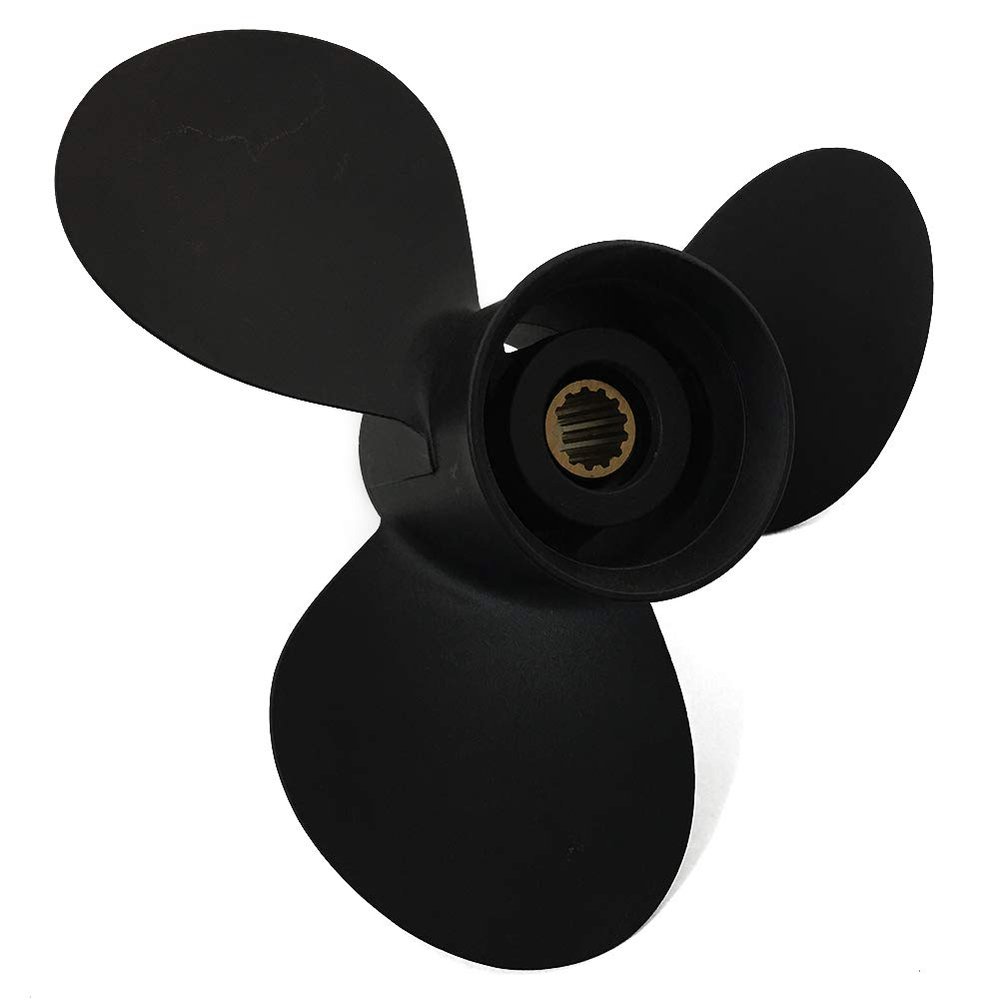 ARKDOZA 3 Blade Prop Aluminum Propeller for Suzuki BRP Johnson EVINRUDE OMC Stern Drive 40/50HP 13 Spline RH (11 3/8 (Dia) x 14 (Pitch))
