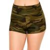 ALWAYS Women Workout Yoga Shorts - Premium Soft Solid Stretch Cheerleader Running Dance Volleyball Short Pants Camo 143 L view 2