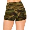 ALWAYS Women Workout Yoga Shorts - Premium Soft Solid Stretch Cheerleader Running Dance Volleyball Short Pants Camo 143 L view 4