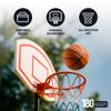 Hathaway Streetball 79-in Portable Basketball Hoop System for Kids & Adults  Adjustable Height with Fillable Base, Steel Rim & Weather-Resistant Backboard for Indoor & Outdoor Use  White view 4