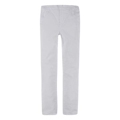 Levi's Baby Girls' Skinny Fit Pull On Jeggings, White, 3T