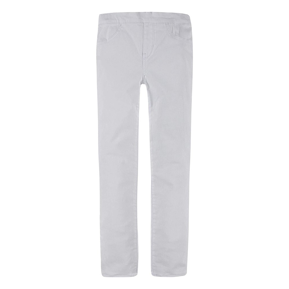 Levi's Baby Girls' Skinny Fit Pull On Jeggings, White, 3T