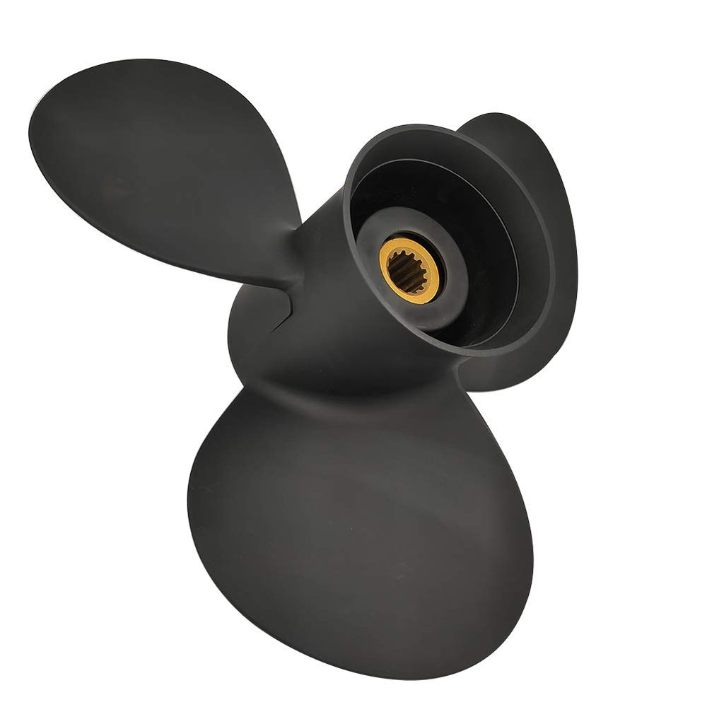 ARKDOZA Aluminum Prop Propeller for BRP Johnson EVINRUDE OMC Stern Drive 90/115/140HP 4 Stroke 15 Spline (14 (dia) x 19 (pitch))