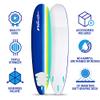 WAVESTORM 8ft Premium Classic Longboard Surfboard,BLT,8 Feet x 22.5 Inch x 3.25 Inch view 4