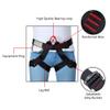 HandAcc Climbing belts, Safe Seat Belts for Tree Climbing Outdoor Training Caving Rock Climbing Rappelling Equip - Half Body Guide belt for Women Man and Novice view 4