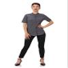 Chef Works Women's Seersucker Shirt, Charcoal, Large view 2
