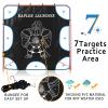 Kapler Lacrosse Goal Shooting Targets - 6x6ft with 7 Corner Pocket for Shooting Practice - Lacrosse Gifts for Boys and Girls - Fits Official Size Goals view 3