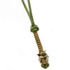 CooB EDC Paracord Knife Lanyard with Metal Hand-Casted Paracord Bead Beads, Charm, Pendant Movie Heroes Collection. Custom Paracords Lanyards (Bronze) view 2