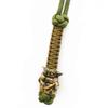 CooB EDC Paracord Knife Lanyard with Metal Hand-Casted Paracord Bead Beads, Charm, Pendant Movie Heroes Collection. Custom Paracords Lanyards (Bronze) view 3