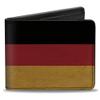 Buckle-Down Men's Standard Wallet, Bifold, Germany Flag Weathered, Vegan Leather, 4.0" x 3.5" view 1