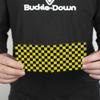 Buckle-Down Men's Standard Wallet, Bifold, Checker Black Neon Yellow, Vegan Leather, 4.0" x 3.5" view 4