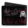 Buckle-Down Men's Bifold Wallet Skulls, 4.0" x 3.5" view 2