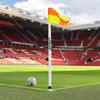 4 UEFA Regulation Corner Flags | Pro Corner Pole and Flag Set | Gameday Equipment Essentials view 1