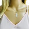 ALEX AND ELSA 925 Sterling Silver Saint Jude Pendant Necklace 18 Long, 925 Plata Cadena De San Judas 18" Largo -35mm x 12mm -SN6 view 2