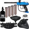 Action Village Kingman Spyder Victor Legendary Paintball Gun Package Kit (Blue) view 1