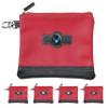 Clip Wipes Air Force Golf Valuables Pouch with Zipper (Red-Wings)