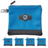 Clip Wipes Air Force Golf Valuables Pouch with Zipper (Blue-Seal)