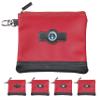 Clip Wipes Air Force Golf Valuables Pouch with Zipper (Red-Seal) view 1