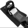 CustomTieDowns 2 Pack, 2 Inch x 4.5 Foot Quick Release Transom Strap. (Black) view 4